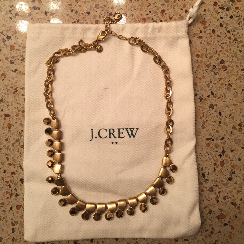 COPY - J. Crew Gold Statement Neclace